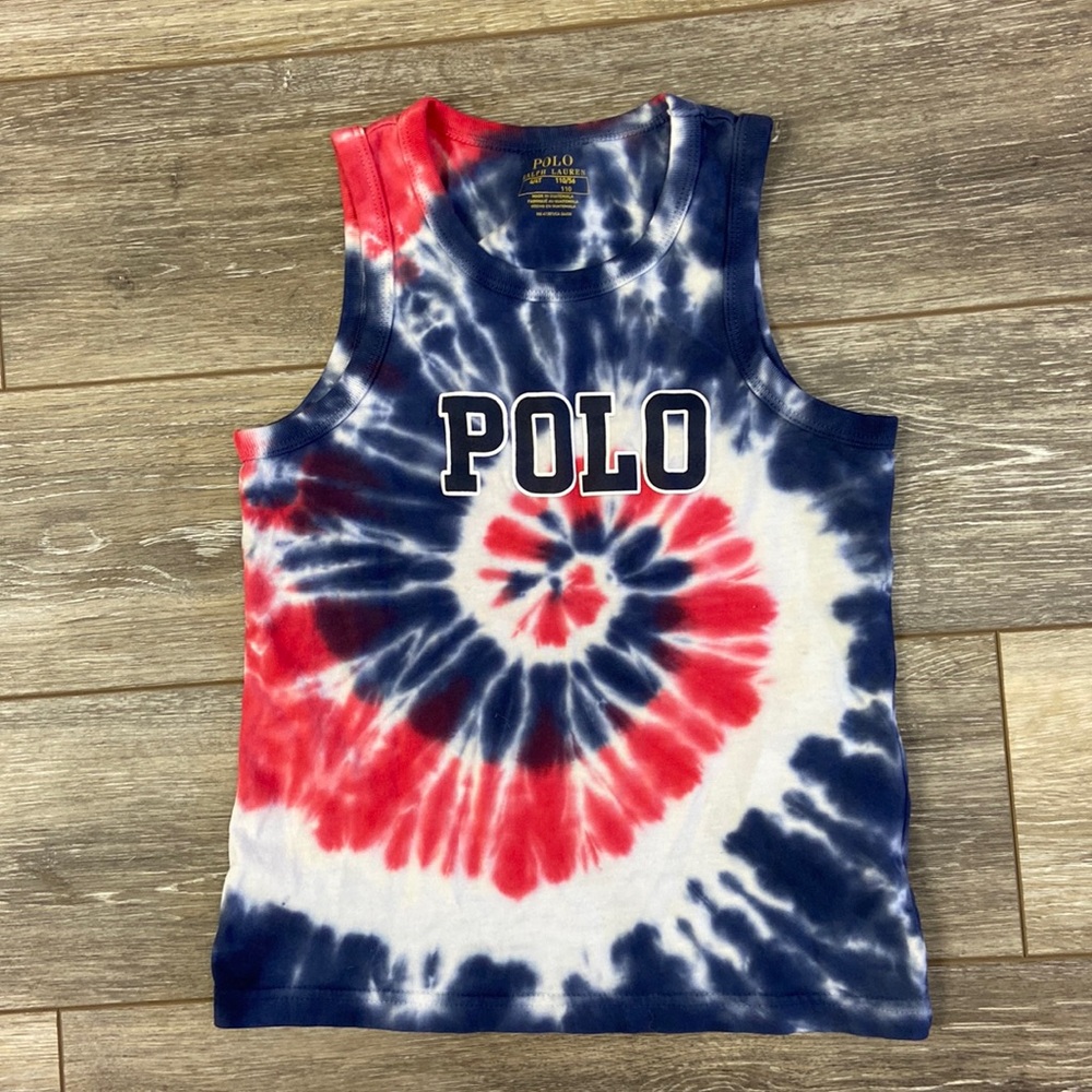 Polo Tie Dye Tank Top